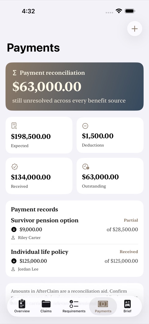 AfterClaim screenshot 4