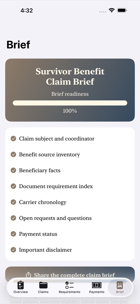 AfterClaim screenshot 5