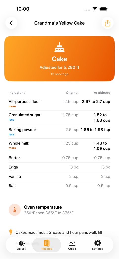 AltiBake screenshot 5