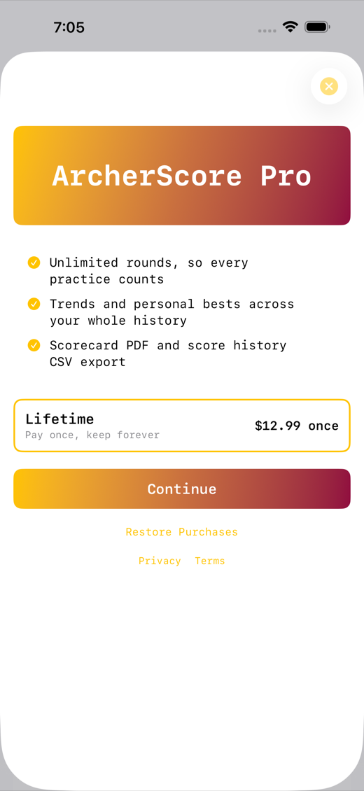 ArcherScore screenshot 4