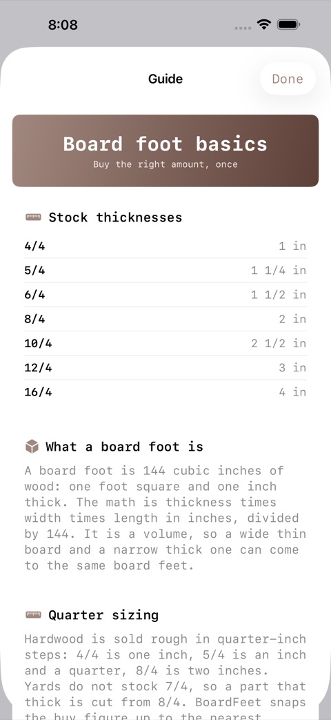 BoardFeet screenshot 5