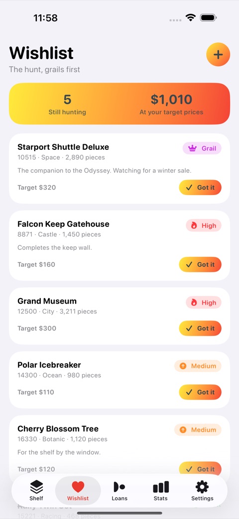 BrickShelf screenshot 5