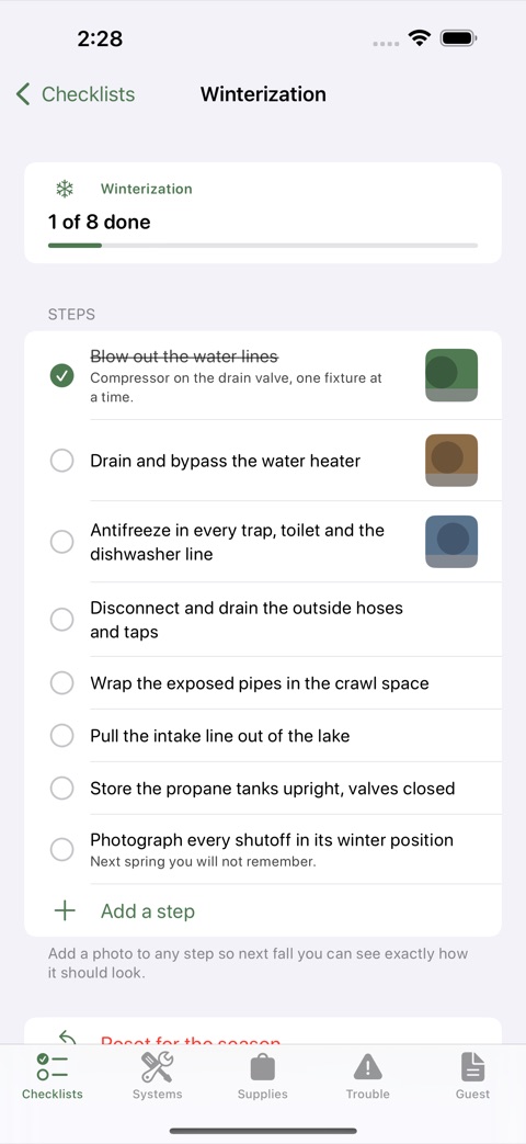 CabinBook screenshot 2