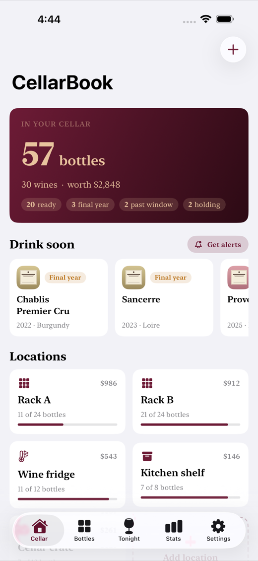 CellarBook screenshot 1
