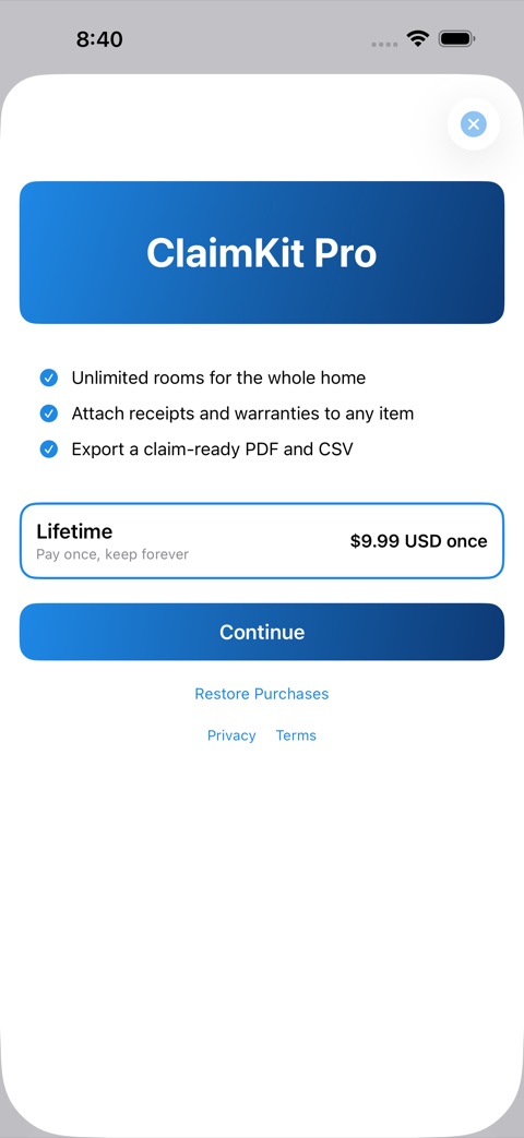 ClaimKit screenshot 4