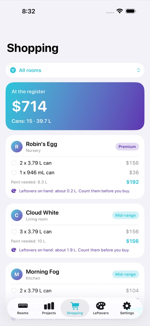 CoatCount screenshot 5