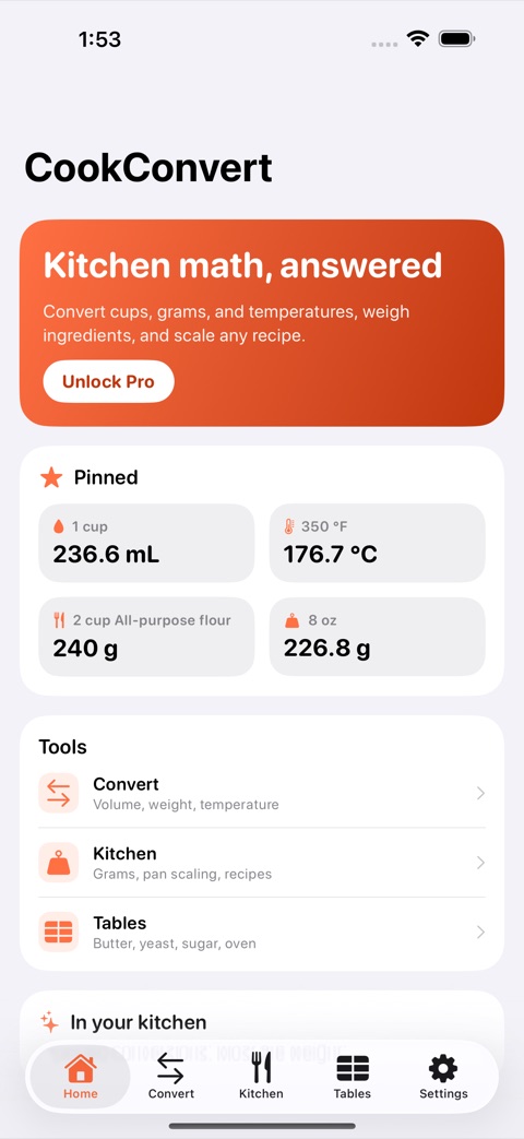 CookConvert screenshot 1