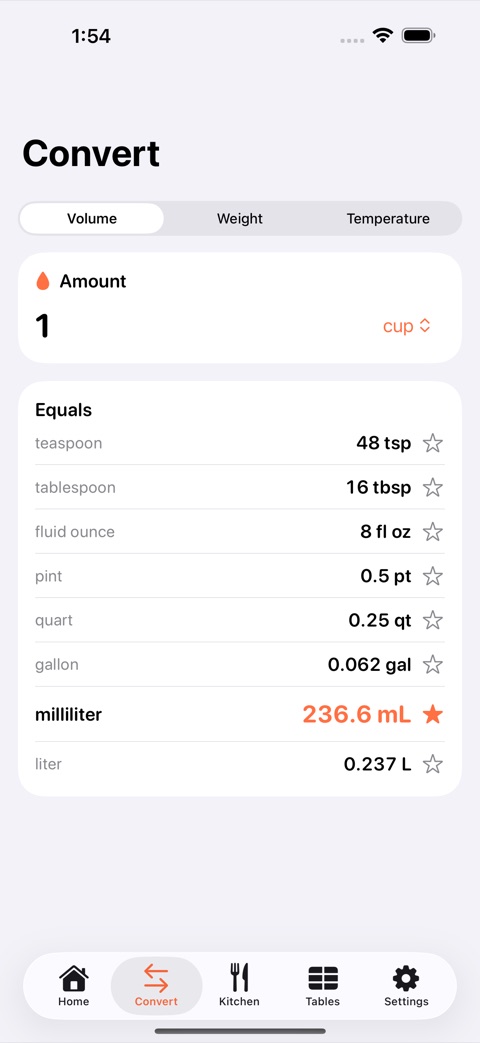 CookConvert screenshot 2