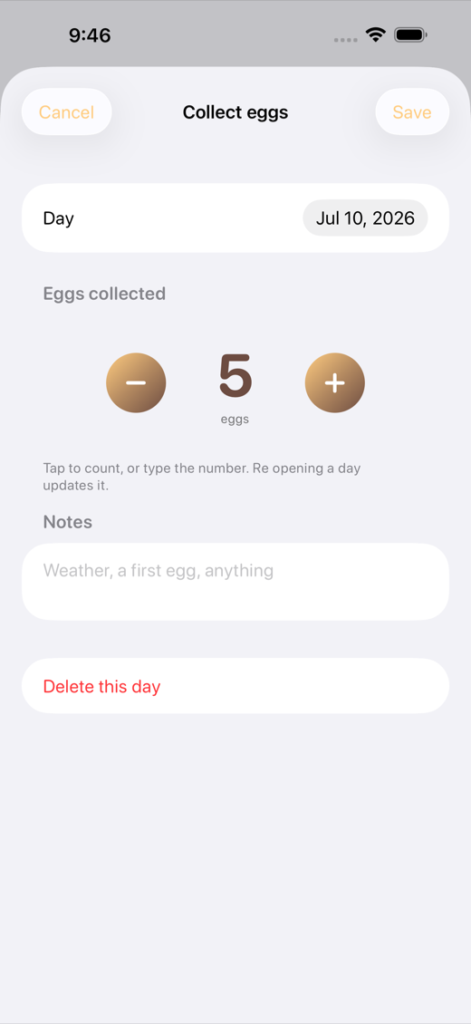 CoopKeeper screenshot 2