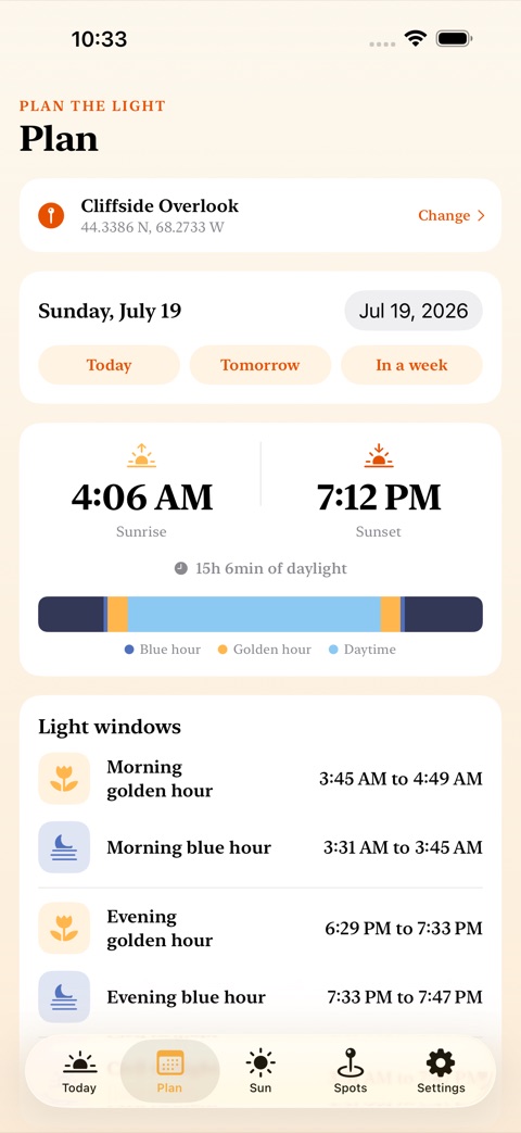 DayLighter screenshot 2