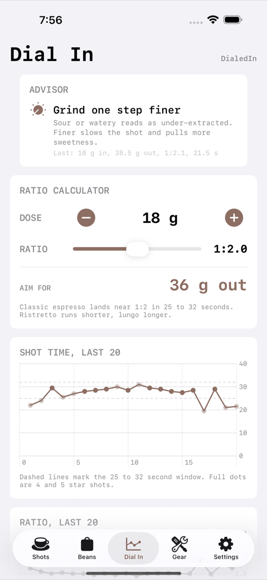 DialedIn screenshot 3
