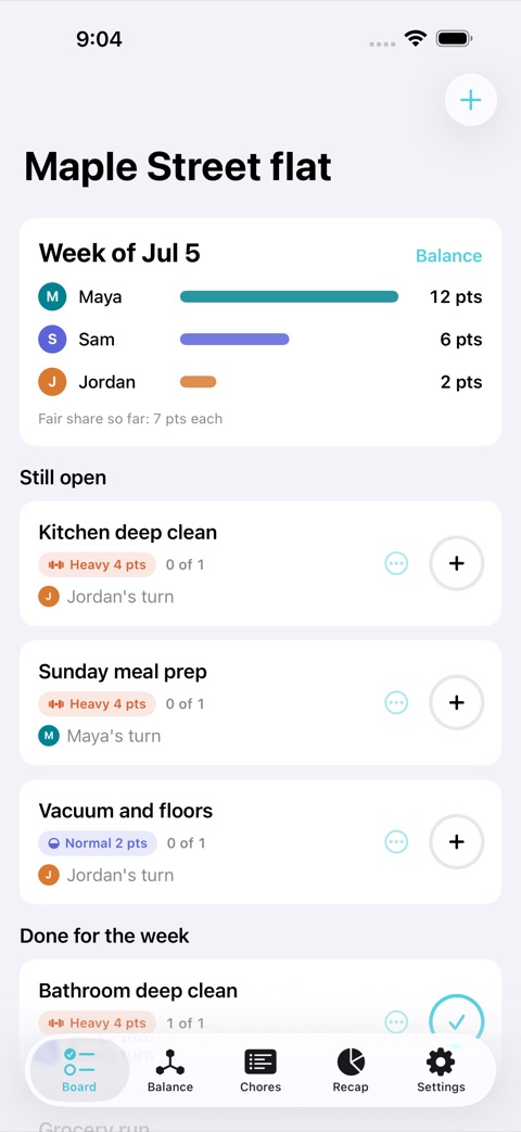 FairShare screenshot 1