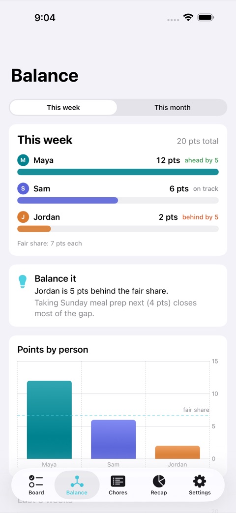 FairShare screenshot 3