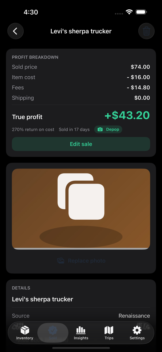FlipStock screenshot 2