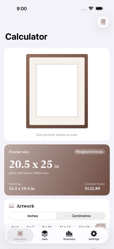 FrameMat screenshot 1