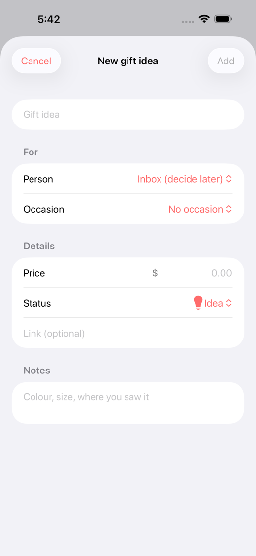 GiftNest screenshot 2
