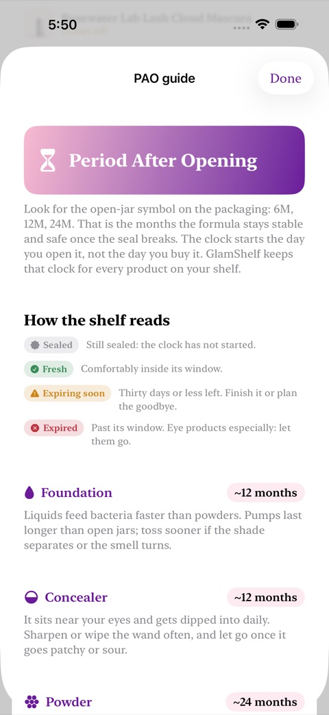 GlamShelf screenshot 5