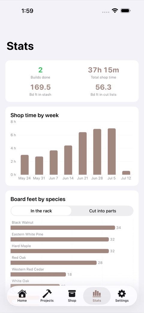 GrainLog screenshot 3