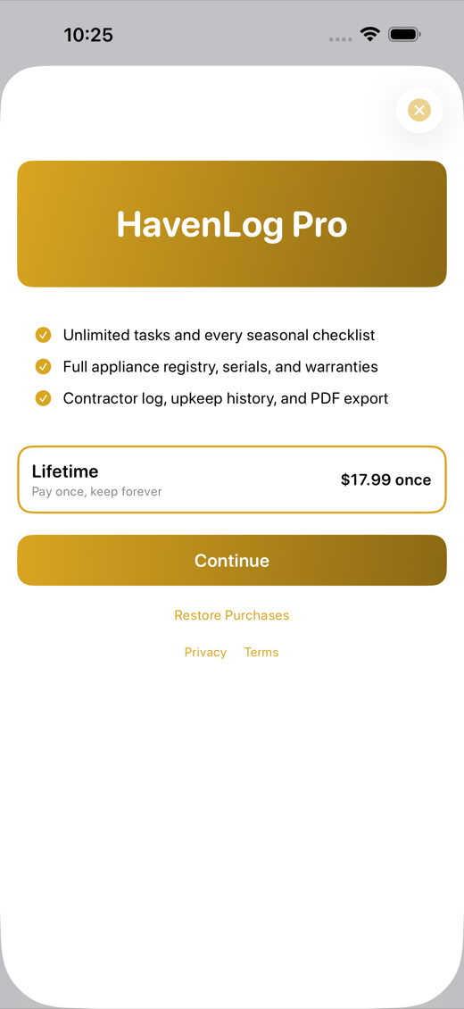 HavenLog screenshot 4