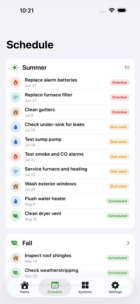 HomeTend screenshot 5