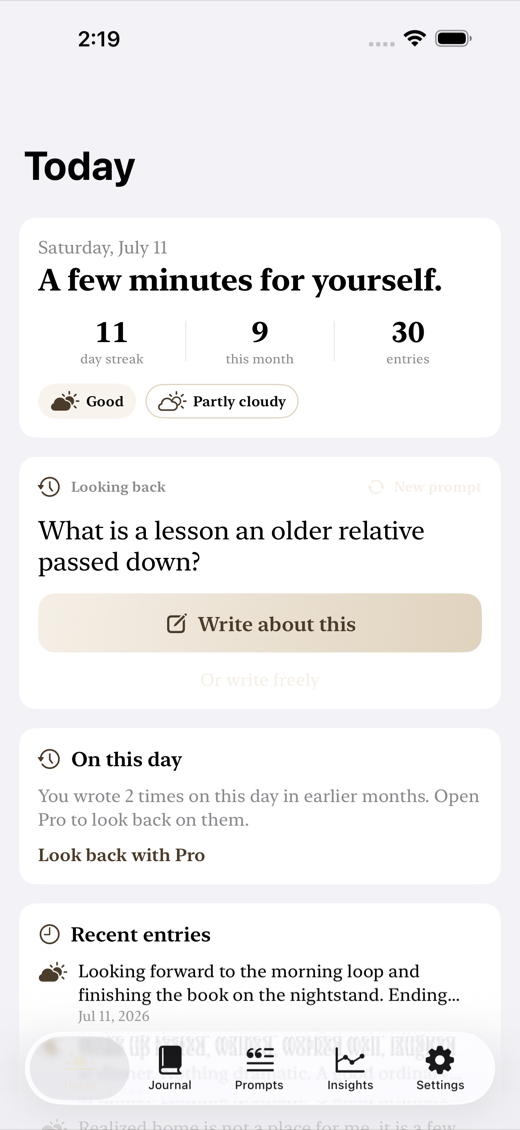 Inklet screenshot 1