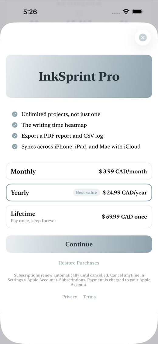 InkSprint screenshot 4