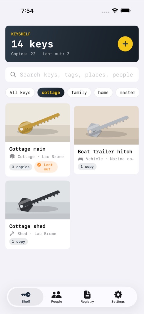 KeyShelf screenshot 3