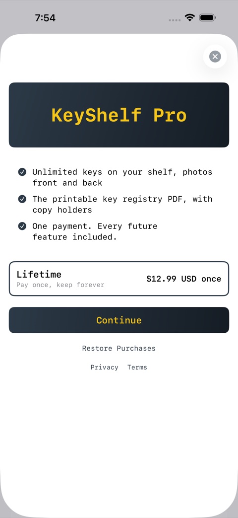 KeyShelf screenshot 4