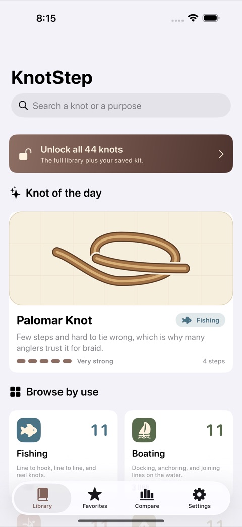 KnotStep screenshot 1