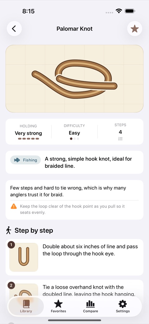 KnotStep screenshot 2