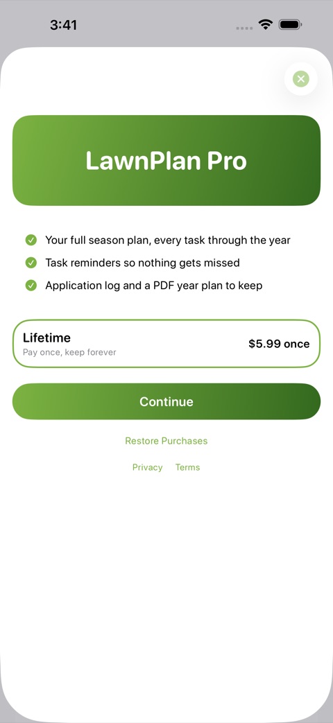 LawnPlan screenshot 4