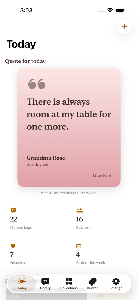 LinesKept screenshot 1