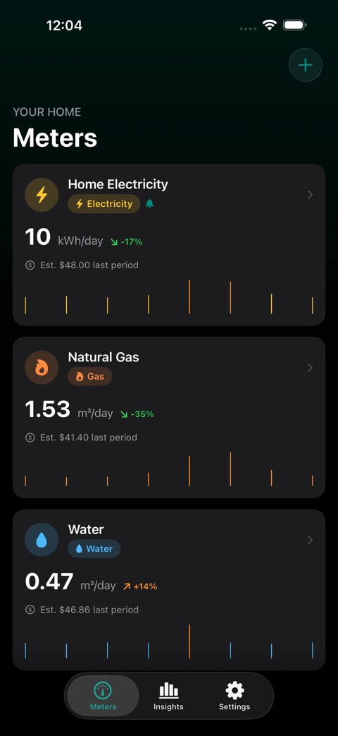 MeterMinder screenshot 1