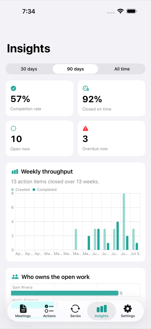 MinuteMade screenshot 3
