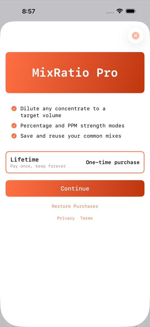 MixRatio screenshot 4