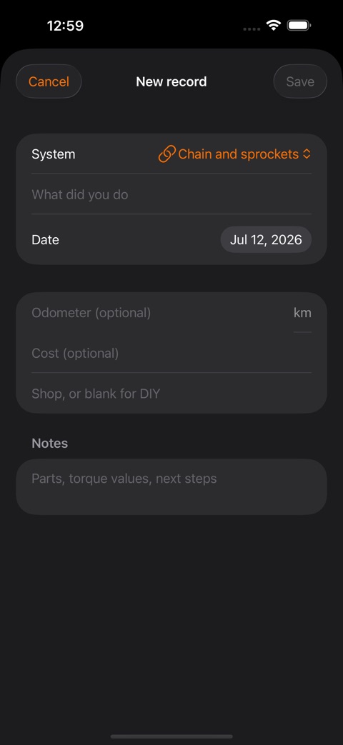 MotoShed screenshot 2