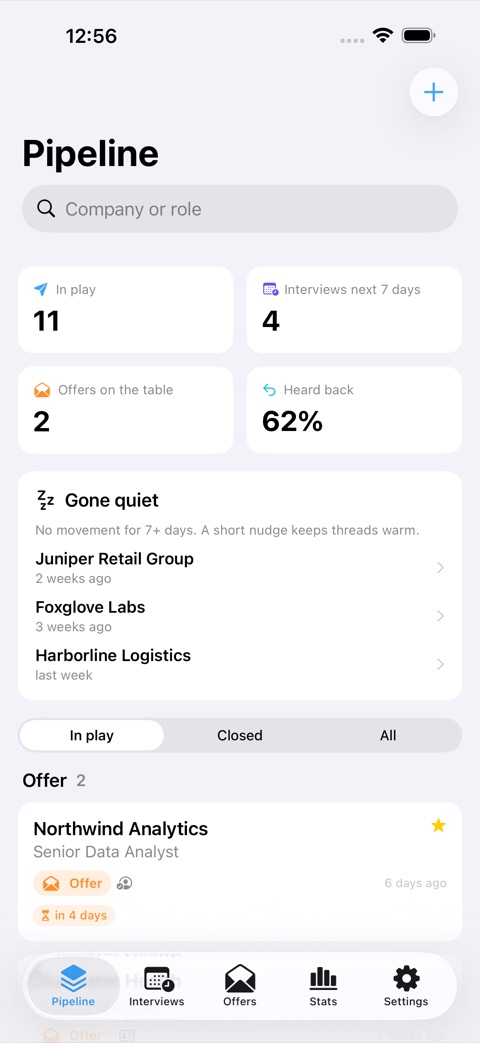 OfferTrack screenshot 1
