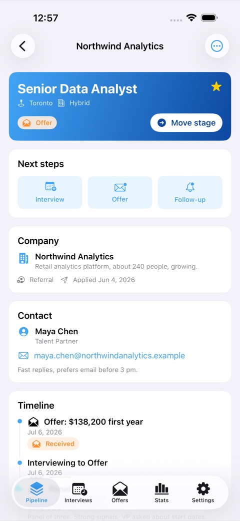 OfferTrack screenshot 2