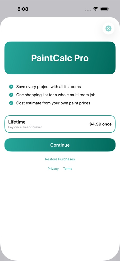 PaintCalc screenshot 4