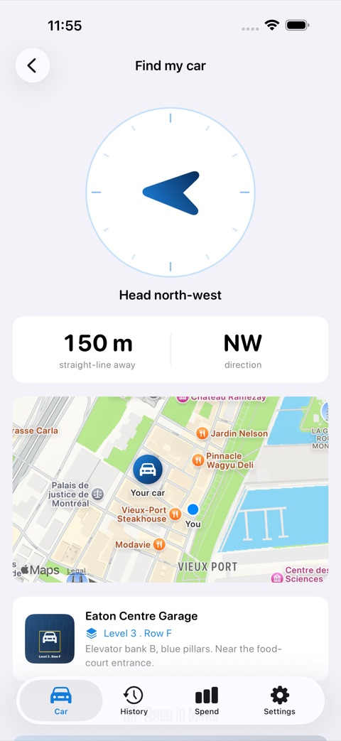 ParkMark screenshot 2