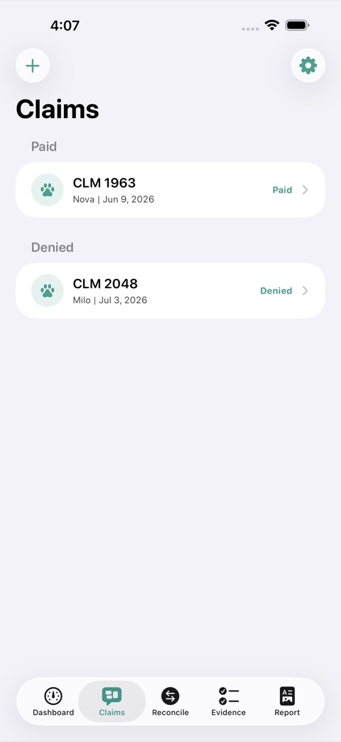 PawClaim screenshot 2