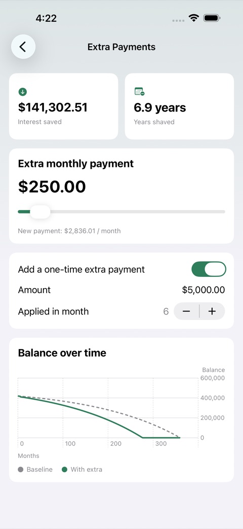 PayoffPlan screenshot 3