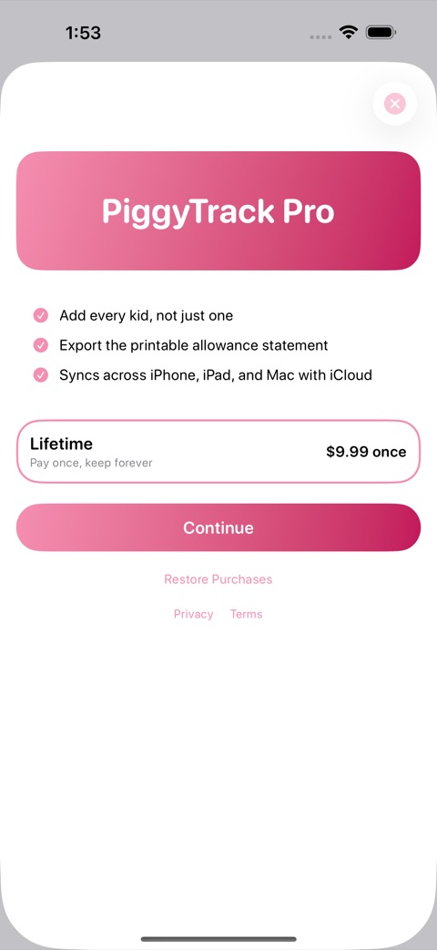 PiggyTrack screenshot 4