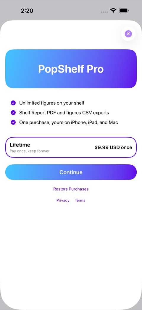 PopShelf screenshot 4