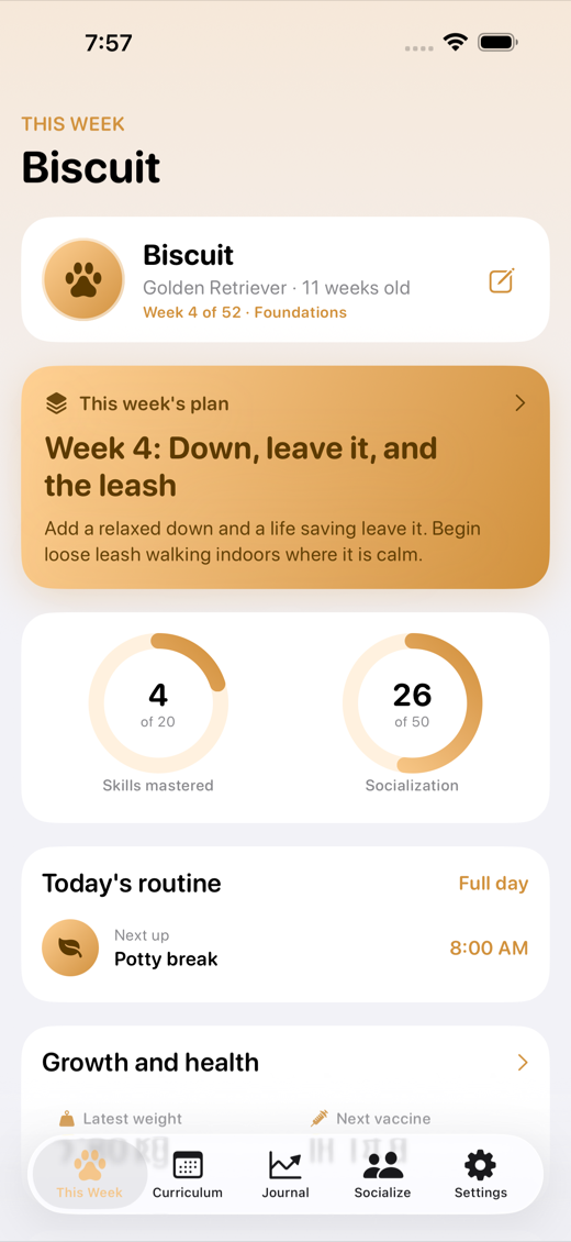 PupSteps screenshot 1