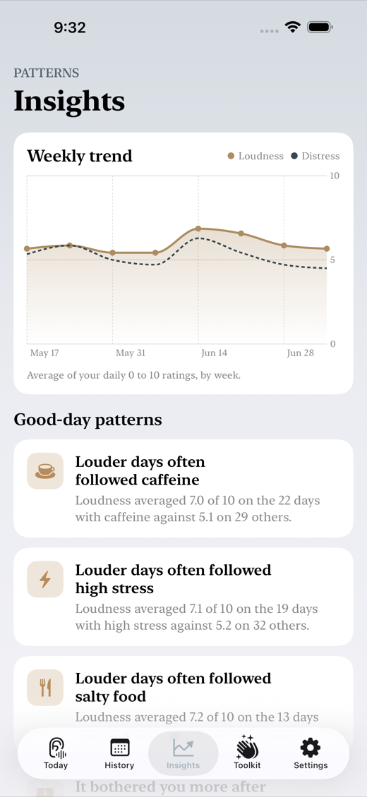 QuietLog screenshot 3