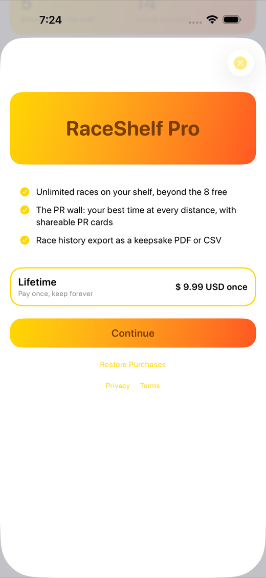 RaceShelf screenshot 4