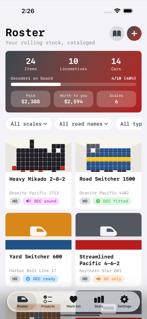 RailShelf screenshot 1
