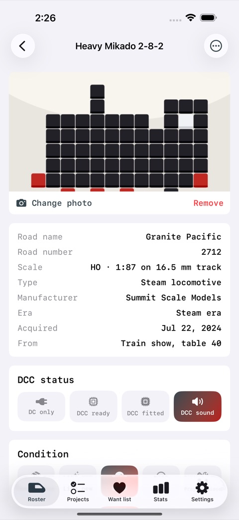 RailShelf screenshot 2