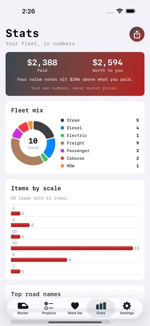 RailShelf screenshot 3